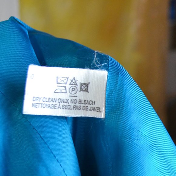 Y2K Vintage 80s Louis Feraud Blazer Linen blend - Picture 11 of 11